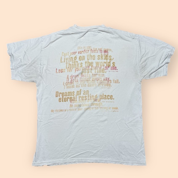 Vintage Megadeth Risk T Shirt Distressed 1999 Large Vtg Metal 90s - Picture 2 of 9